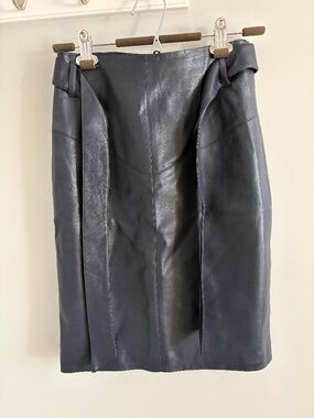 Navy blue skirt